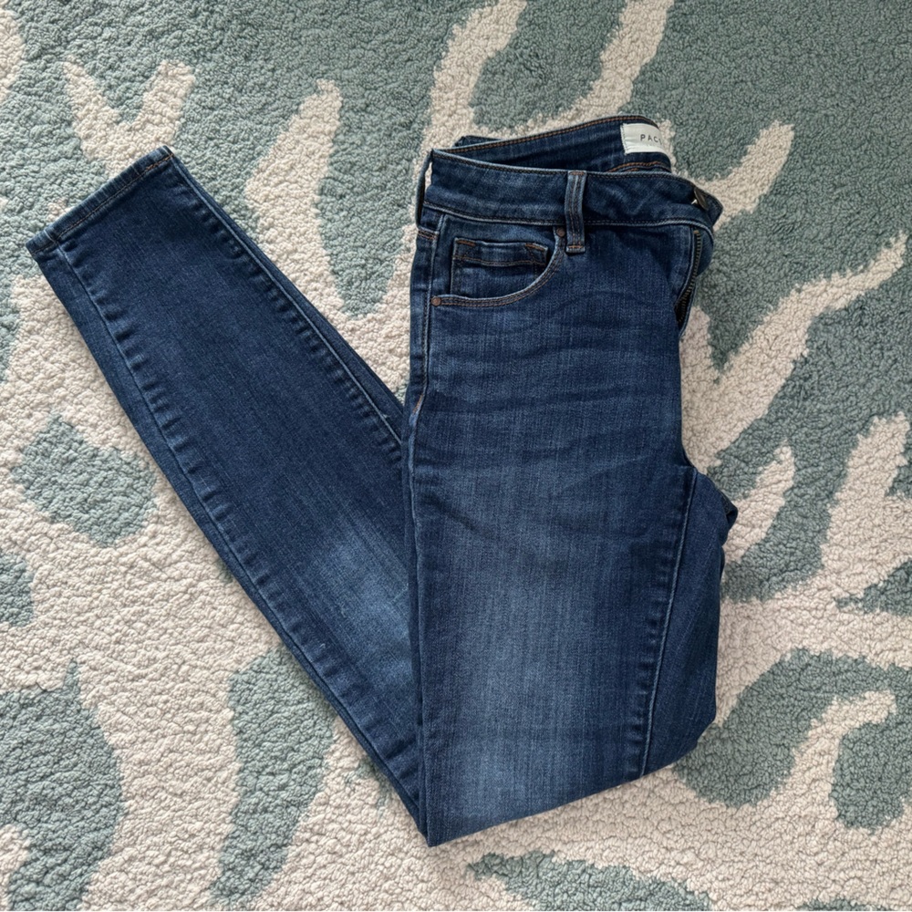 Like new, PACSUN high rise jeans. Sz 24